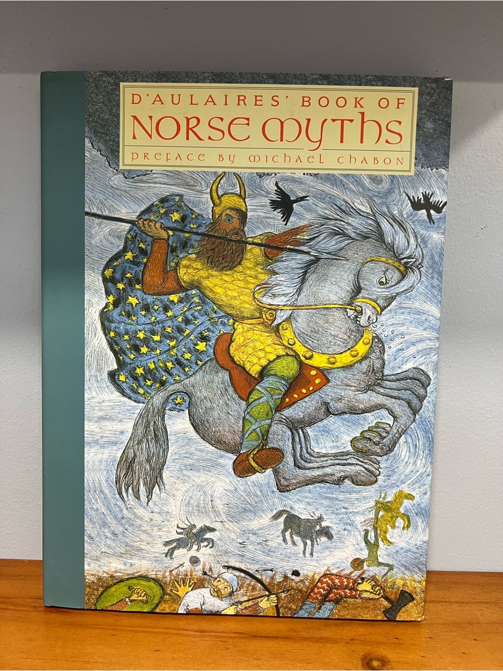 D'Aulaires' Book of Norse Myths Hardcover W/ Dust Jacket PreLoved Michael Chabon